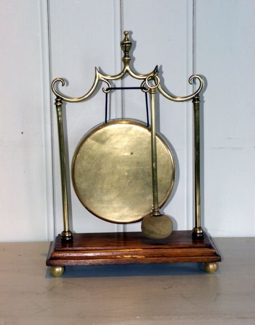 Edwardian Brass Gong